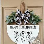 Buy New Halloween White Ghost BOO Doorplate Decoration Pendant