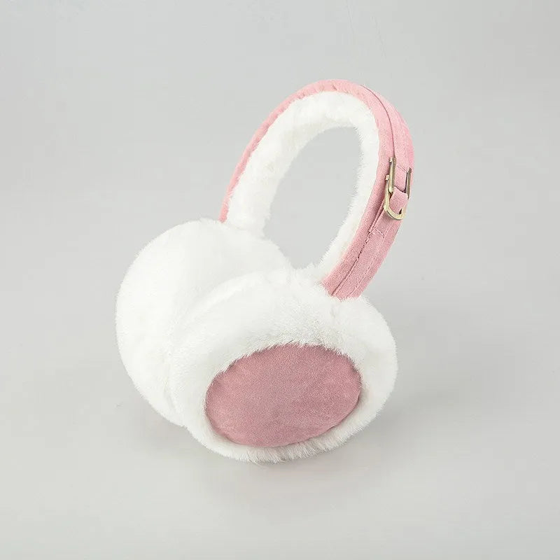 Couple Earmuff Plush Ear Warmer Cold-proof Folding Earmuffs To Undertake Orders