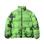 Mens puffer coat Winter pocket jacket  hooded puffer jacket