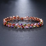 Fashion horse eye zircon bracelet for women