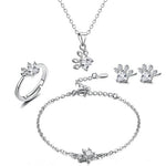 4pcs Women Jewelry Sets