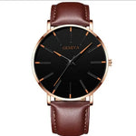 Mesh strap quartz watch