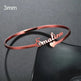 Customized Name Bracelet Personalized Custom Bangles Stainless Steel Jewelry - EX-STOCK CANADA