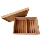 Caja de cigarros de madera de cedro español