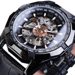 Forsining Watch Men's Fashion Casual Classic Popular Waterproof Manual Mechanical Watch