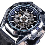 Forsining Watch Men's Fashion Casual Classic Popular Waterproof Manual Mechanical Watch