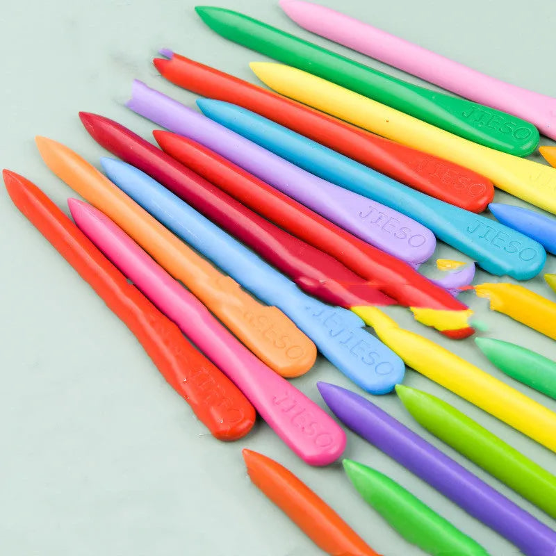 Kinder nicht schmutzige Hände Plastik Buntstifte Malerei Kindergarten Bildungslernöl Pastellbuntstifte