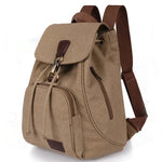 Canvas Backpack Vintage Students School Bags