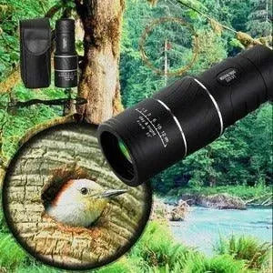 16X52 Dual Focus Zoom Optics Night Vision Best Monocular High Definition Telescope for Adults - EX-STOCK CANADA