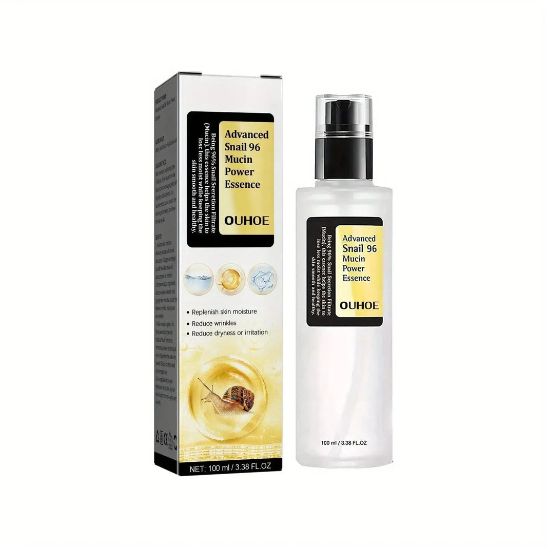 OUHOE Advanced Snail Mucin Power Essence Moisturizing Serum 100ml