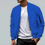 Men's Casual Baseball Varsity Jacket Spring And Autumn