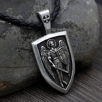 Saint Michael Archangel Pendant Necklace for men