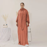 New Muslim Middle East Dubai Turkey Abaya dress Simple Plain Abaya 2024