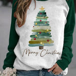 Christmas Tree 3D Digital Printing Women's Sweater