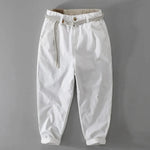 Men's Mid waist Loose Casual Chinos Pant trouser