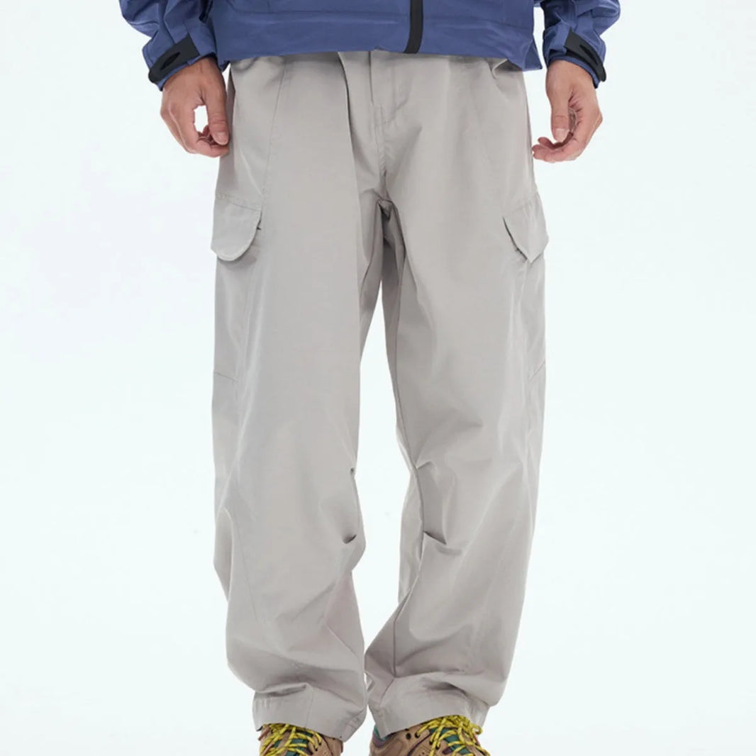 Leisure Cargo Chemical Fiber Blend Men's Trousers