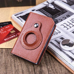 Men's Anti-theft Money clip Wallet leather Card Holder Wallet mens