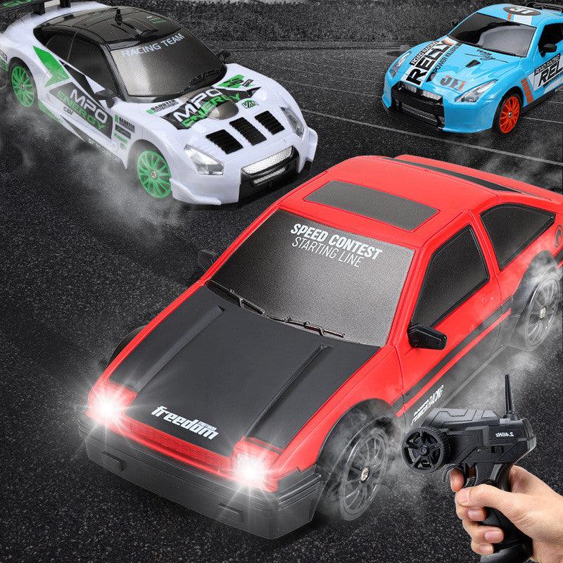 2.4G Drift Rc Car 4WD RC Drift Car Toy Remote Control GTR Model AE86 Vehicle Car RC Racing Car Toy For Children Christmas Gifts - EX-STOCK CANADA