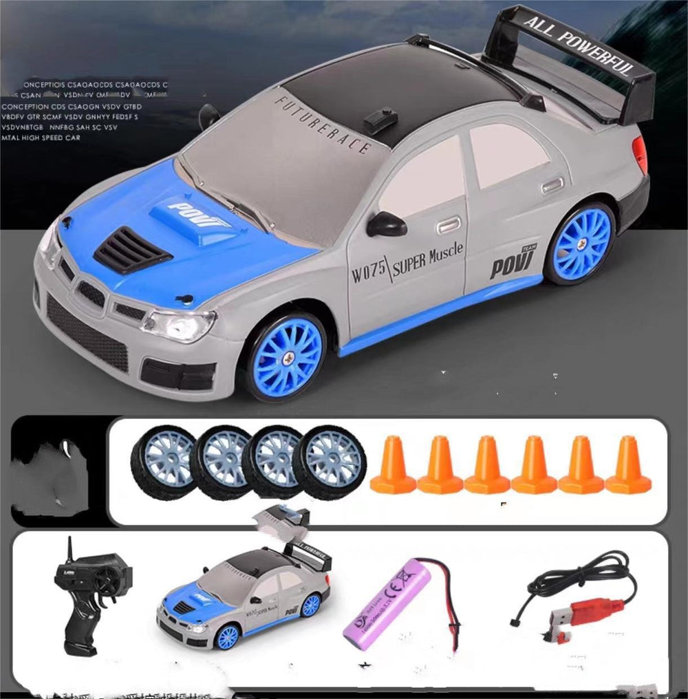 2.4G Drift Rc Car 4WD RC Drift Car Toy Remote Control GTR Model AE86 Vehicle Car RC Racing Car Toy For Children Christmas Gifts - EX-STOCK CANADA