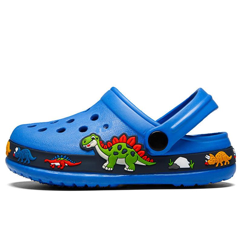 2-6y Kids Summer Boys Girls Sandals Flat Heel Cartoon Soft Bottom Beach Slippers Children Garden Shoes - EX-STOCK CANADA