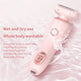 2 In 1 Hair Removal Epilator USB Rechargeable Trimmer Women Body Razor Face Leg Armpit Bikini Hand Pubic Shaver Hair Remover - EX-STOCK CANADA