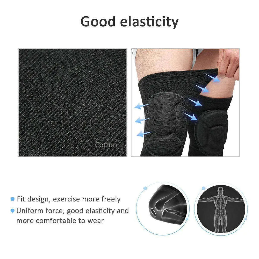 2 x Professional Knee Pads Leg Protector For Sport Work Flooring Construction - EX-STOCK CANADA