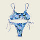 2024 Summer Vibe Flowers Print Sexy Bikini for Beach Swimming Fashion Push Up Swimsuit Womens Clothing - EX-STOCK CANADA