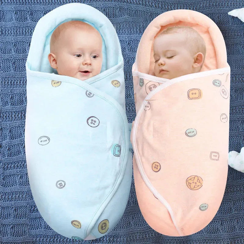 Sac de couchage en coton enveloppant pour bébé