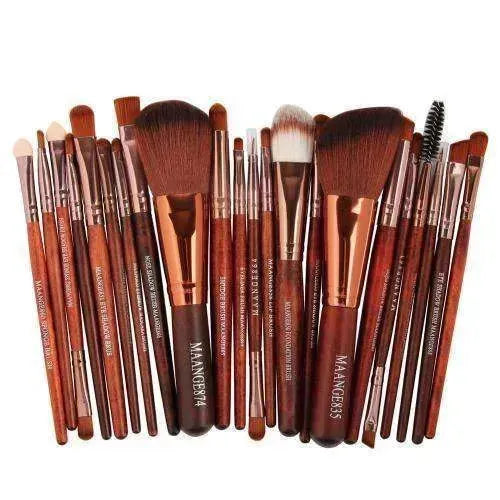 22 Piece Cosmetic Makeup Brush Set - EX-STOCK CANADA