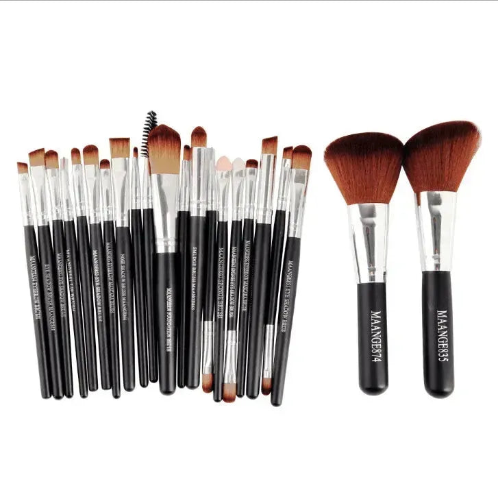 22 Piece Cosmetic Makeup Brush Set - EX-STOCK CANADA