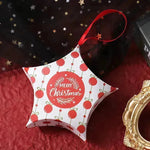 Christmas Gift Boxes Santa Claus Candy Box Star Shape Merry Christmas Boxes Bags for Home New Year Xmas Decor Kids Gifts