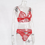 Lace erotic lingerie set - EX-STOCK CANADA