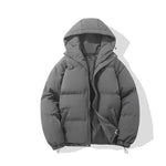 Men's Hoodie Padded Coat Thickened Cotton-padded Clothes Loose Casual Cotton-padded Jacket