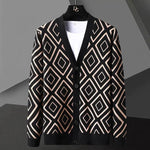 Slim fit  High-end Knitted Cardigan Sweater For Men