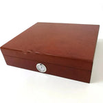 Caja de cigarro de madera de madera cigarros hidratizantes cajas