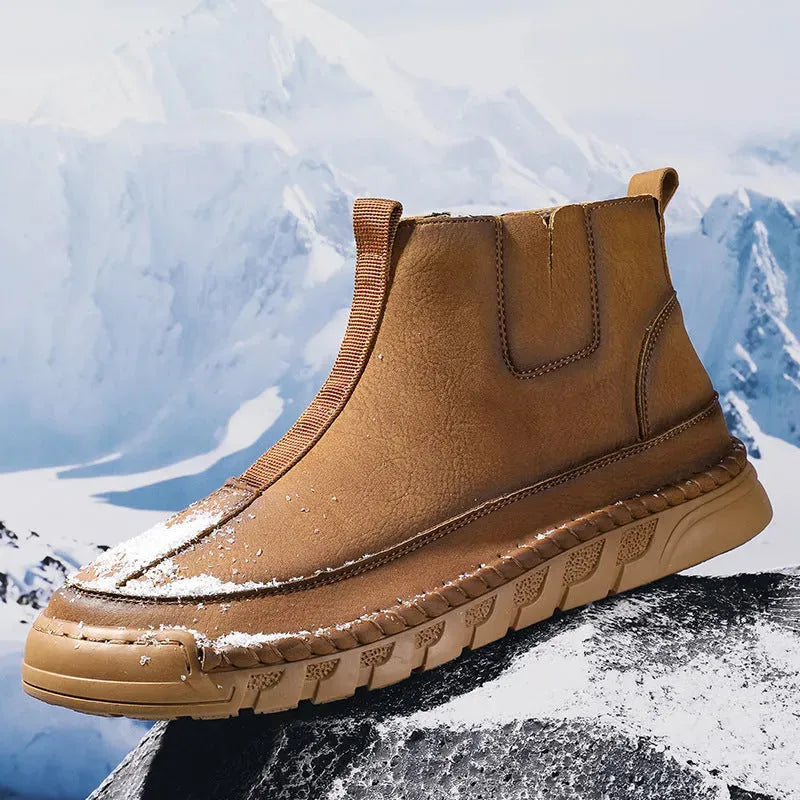 Slip-On Botas de Martin informales de alta top para invierno