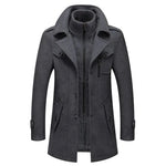 Cold-resistant Plus Cotton Woolen Men's Jacket