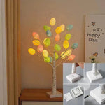 Decoración de Pascua 60 cm Birch Tree Home Huevo Pascua Regalo Luce Fiesta de primavera Ornamentos Light Party Party Kids Regalos