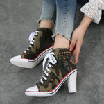 Denim Casual Shoes Canvas Fashion