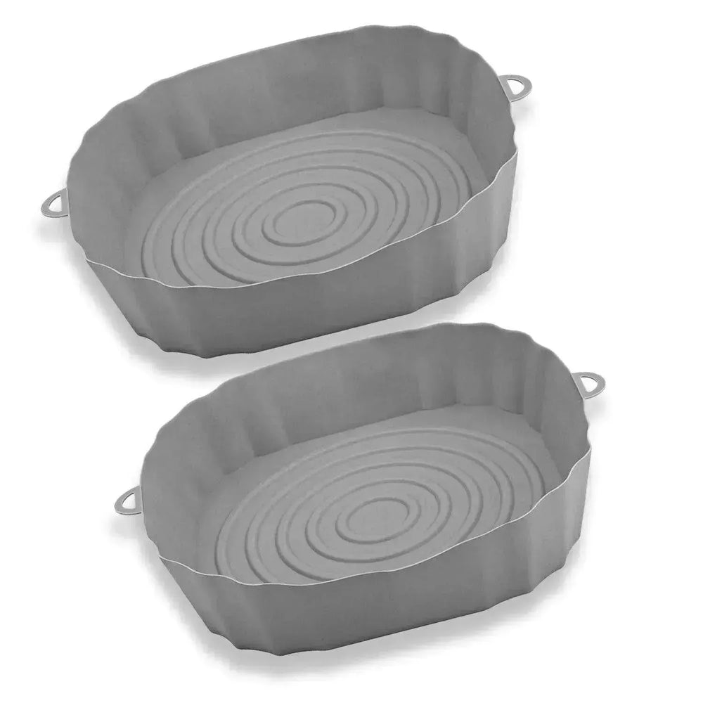 2Pcs Air Fryer non Stick Silicone Oven Baking Tray Mats - EX-STOCK CANADA