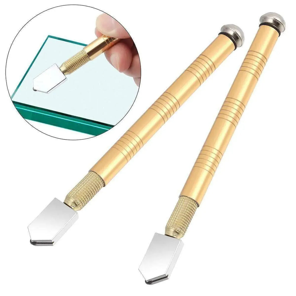 2Pcs Professional Glass Cutter Metal Carbide Precision Anti-Skid Cutting Tools - EX-STOCK CANADA