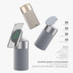 3 In 1 Multi-Function IPhone And AirPods Wireless Charger Portable Bluetooth Speaker With Touch Lamp For Home And Office - EX-STOCK CANADA