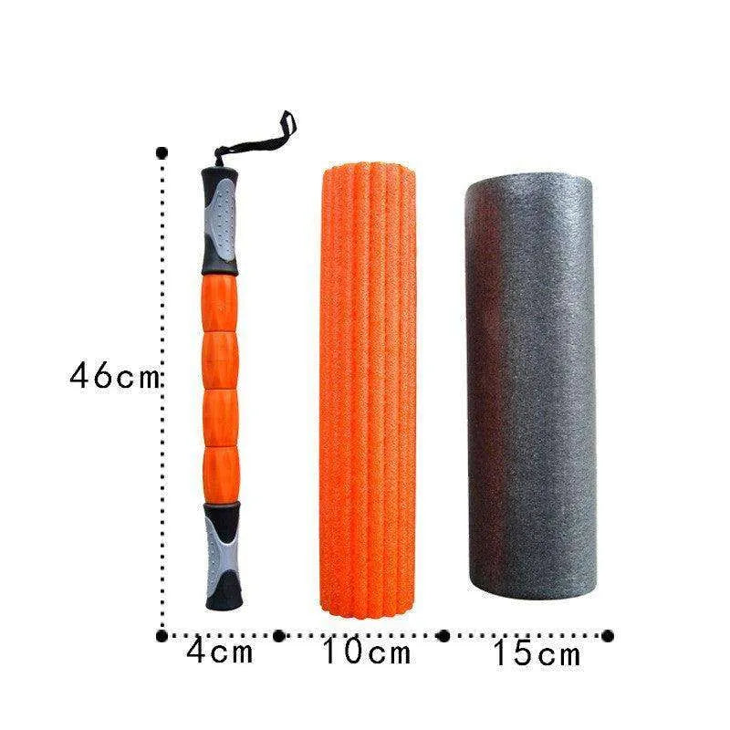 3 in 1 PE Yoga Pillar Set Foam Shaft - EX-STOCK CANADA