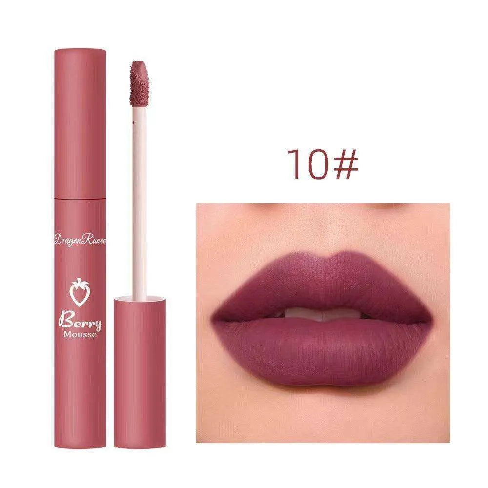 3 Strawberry Set Box Velvet Mist Matte Lip Glaze Lipstick - EX-STOCK CANADA