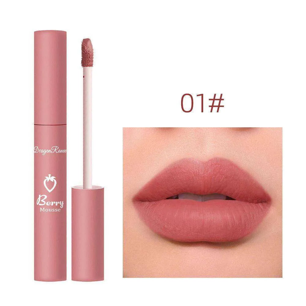 3 Strawberry Set Box Velvet Mist Matte Lip Glaze Lipstick - EX-STOCK CANADA