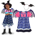 Girl's Halloween flying witch costume Halloween dresses for little girls