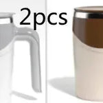 304 Food Grade Stainless Steel Rechargeable Automatic Model High Value Stirring Cup - EX-STOCK CANADA