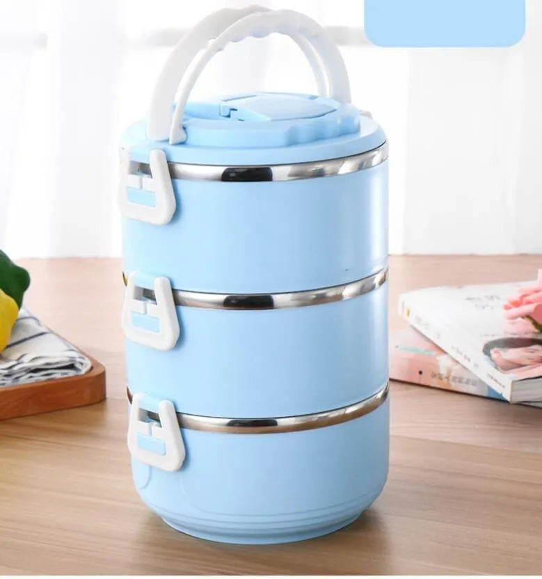 304 lunch box stainless steel insulated lunch box - EX-STOCK CANADA