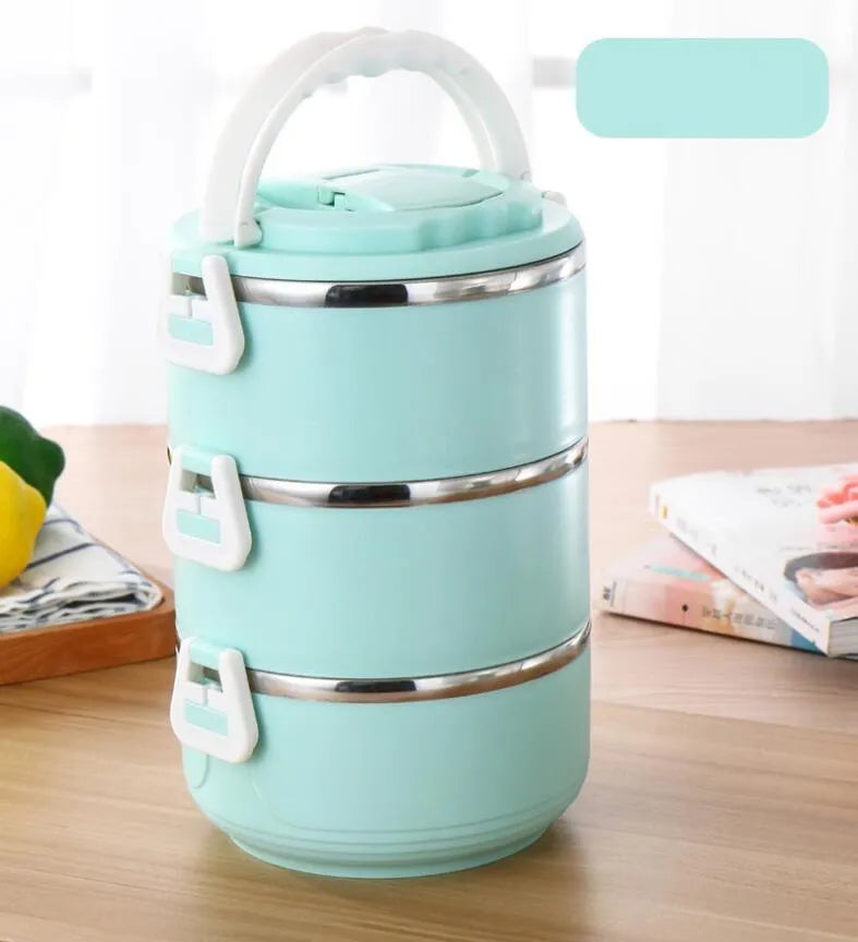 304 lunch box stainless steel insulated lunch box - EX-STOCK CANADA