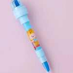 12 Color Bubble Crayon Painting Graffiti Seal for Children